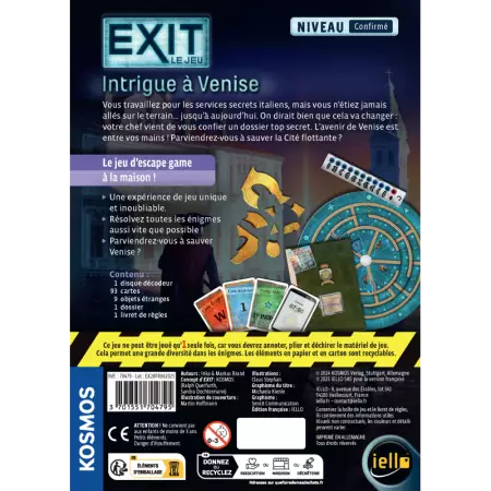 Exit : Intrigue à Venise - Confirmé