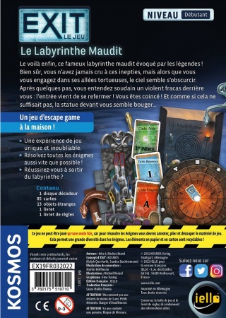 Exit : Le Labyrinthe Maudit - Débutant