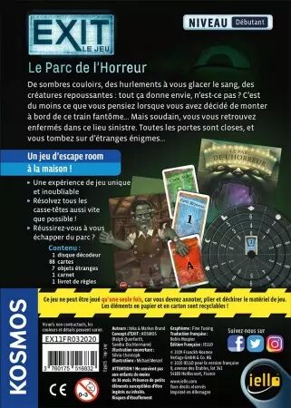 Exit : Le Parc de l\'Horreur - Débutant