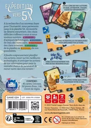 Expédition vers 5X - Don\'t Panic Games
