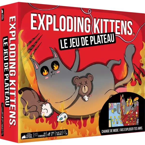 Exploding Kittens : Le Jeu de Plateau