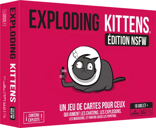 Exploding Kittens : NSFW Edition - Version 2025