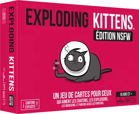 Exploding Kittens : NSFW Edition - Version 2025