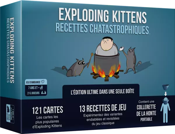 Exploding Kittens : Recettes Chatastrophiques