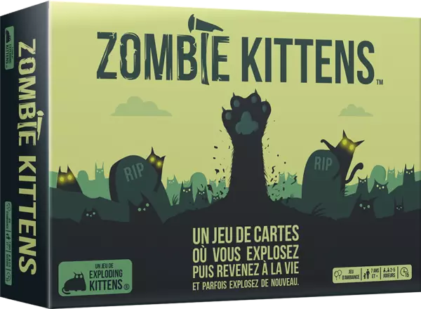 Exploding Kittens : Zombie Kittens