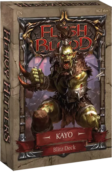 FAB : Heavy Hitters Blitz Deck - Kayo (Anglais)