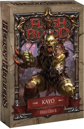 FAB : Heavy Hitters Blitz Deck - Kayo (Anglais)