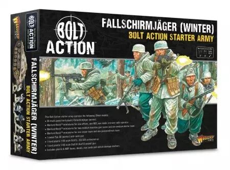 Fallschirmj&auml;ger Winter Starter Army - Arm&eacute;e de D&eacute;part - Germany - Bolt Action
