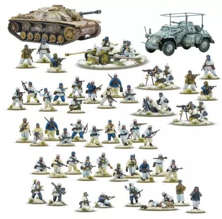 Fallschirmj&auml;ger Winter Starter Army - Arm&eacute;e de D&eacute;part - Germany - Bolt Action