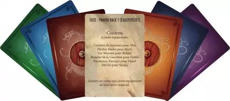Fate : Promo pack 1 : Équipement - Jonathan Fryxelius - Intrafin Games
