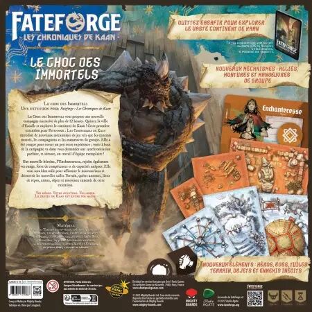 Fateforge: Les Chroniques de Kaan - Extension : Le Choc des Immortels