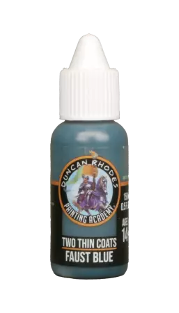 Faust Blue - Shadow  - Two Thin Coats