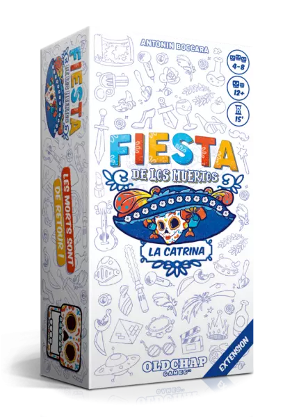 Fiesta de los muertos extension La Catrina