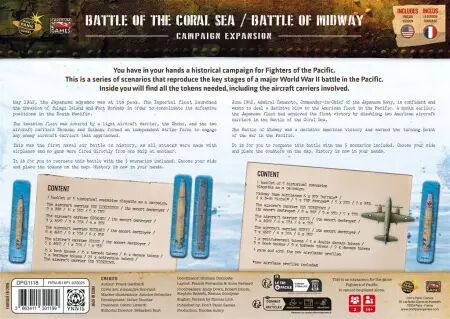 Fighters of the Pacific (Réédition) Theater Expansion (Extension) Don\'t Panic Games