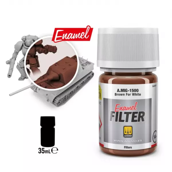 Filter Brown For White  - Mig Jimenez