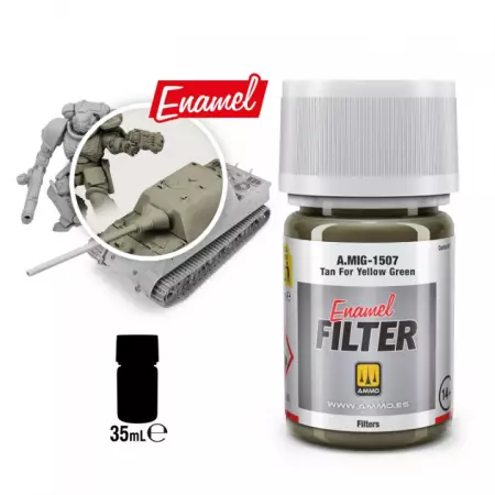 Filter Tan For Yellow Green  - Mig Jimenez