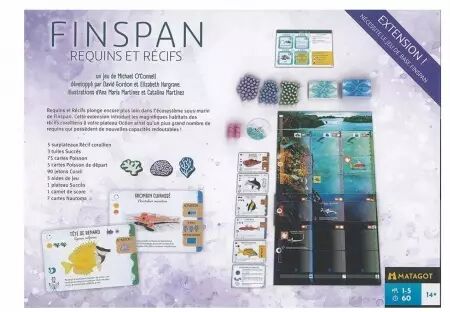 Finspan : Requins & R&eacute;cifs (Extension) - Matagot 