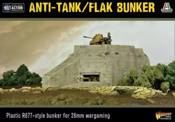 Flak Bunker � Fortification de D�fense (28mm) - Bolt Action - Warlord Games