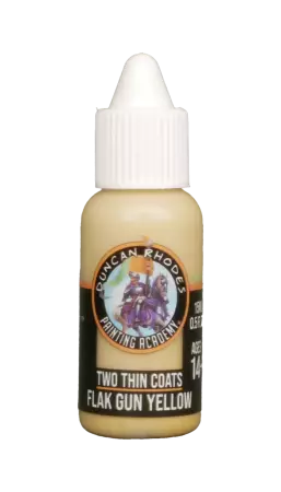 Flak Gun Yellow - Midtone - Two Thin Coats