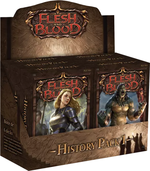 Flesh & Blood - History Pack 1 Blitz Decks - Collection des 6 decks