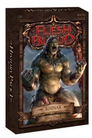 Flesh & Blood - History Pack 1 Blitz Decks - RHINAR