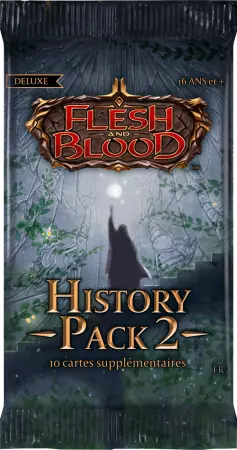 Flesh & Blood - History Pack 2 - Black Label - Booster FR
