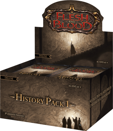 Flesh & Blood - History Pack Booster FR (boîte de 36)
