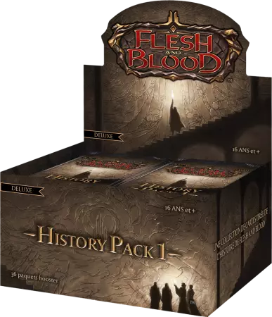 Flesh & Blood - History Pack Booster FR (boîte de 36)