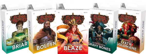 Flesh & Blood: Silver Age � Chapter 3 Pre-constructed Decks (English)