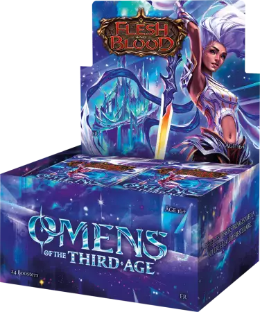  Flesh and Blood : Omens of the Third Age Display 24 Boosters (Fran&ccedil;ais)