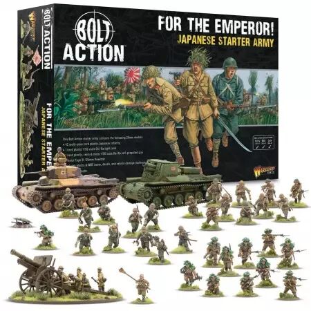  For the Emperor! Japanese starter army - Bolt Action - Warlord Games
