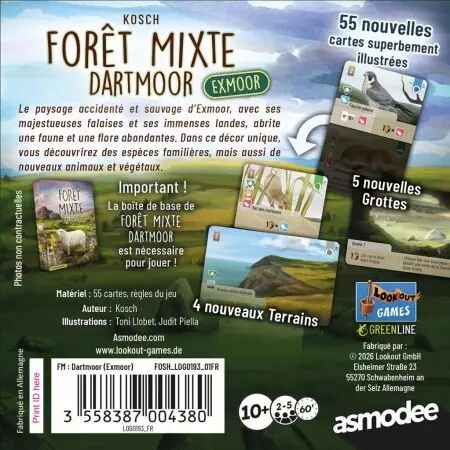 For&ecirc;t Mixte : Dartmoor - Extension Exmoor