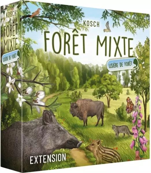 For�t mixte - Extension : Lisi�re de for�t