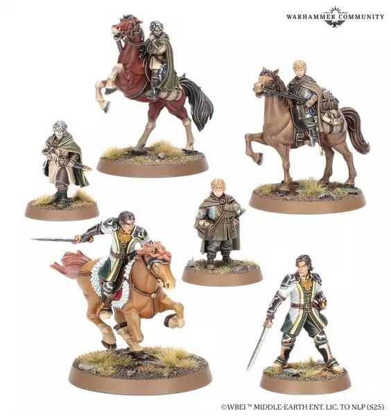 Fr�al�f Hildeson, Olwyn & Lief, Heroes of Rohan - Middle Earth Strategy Battle Game