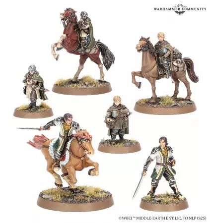 Fréaláf Hildeson, Olwyn & Lief, Heroes of Rohan - Middle Earth Strategy Battle Game