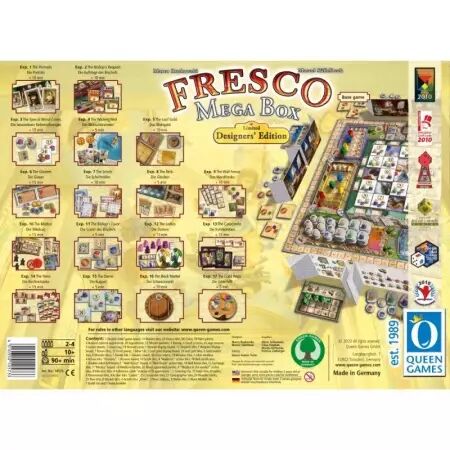 Fresco Mega Box (FR) - Queen Games