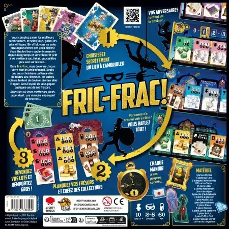 Fric-Frac -  David Gordon ,  Jonathan Gilmour-Long - Lucky Duck Games