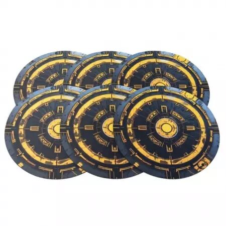 Fusion Pod - Rubber zones (objectifs) for Warhammer 40k