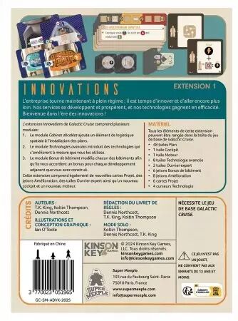Galactic Cruise - Extension Innovations - T.K. King, Koltin Thompson, Dennis Northcott - Super Meeple