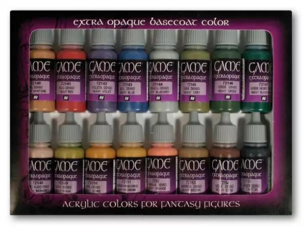 Game color-extra opaque colors