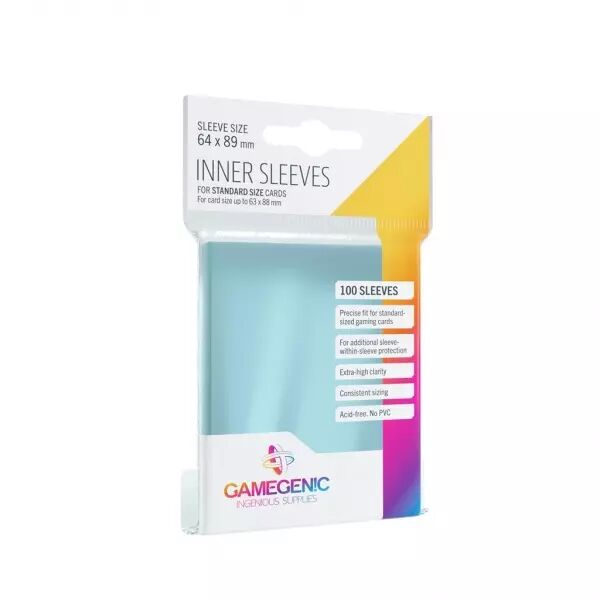 Gamegenic : 100 Inner Sleeves (standard)