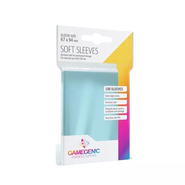 Gamegenic : 100 Soft Sleeves 