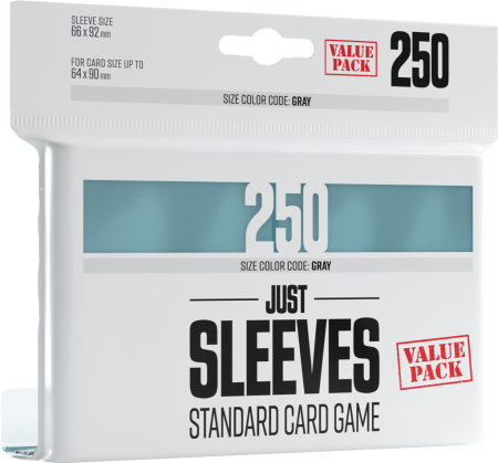 Gamegenic : 250 Just Sleeves - Value Pack Clear