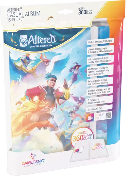 Gamegenic : Altered TCG - Altered : 18-Pocket Album - Beyond the Gates