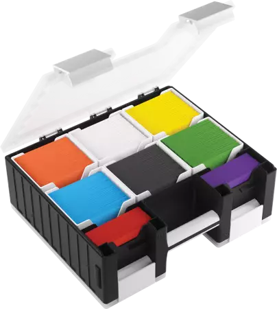 Gamegenic - Game Castle Black/White/Clear