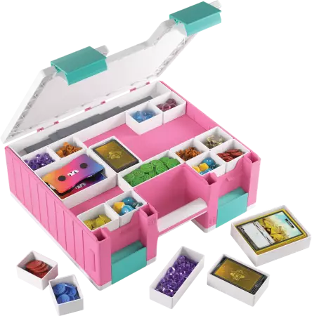 Gamegenic - Game Castle Pink/White/Teal