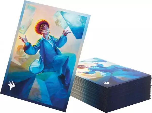 Gamegenic - Premium Art Sleeves - Zimone, analyste de l\'infini - MTG Secrets de Strixhaven