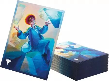 Gamegenic - Premium Art Sleeves - Zimone, analyste de l\'infini - MTG Secrets de Strixhaven