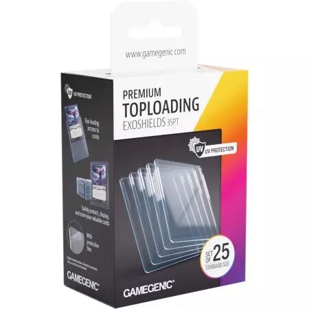 Gamegenic - Premium Toploading Exoshields 35pt