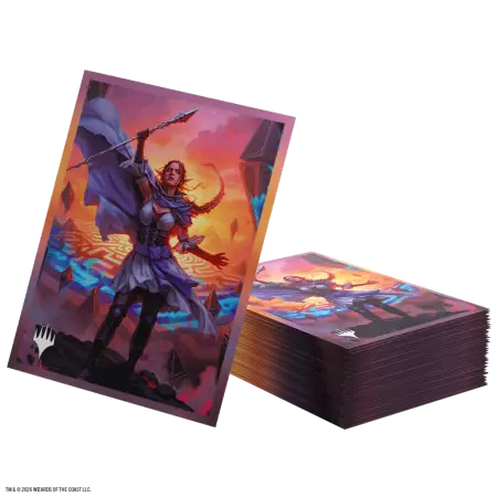 Gamegenic : Prot&egrave;ge-cartes Premium Art Sleeves Magic the Gathering - Nissa